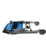 SuperOrtho Stair Climbing Wheelchair for disabled 4 wheels Blue ΚΑΘΙΣΜΑ ΦΟΡΕΙΟ ΑΜΑΞΙΔΙΟ ΚΑΡΕΚΛΑ ΜΕΤΑΦΟΡΑΣ ΑΣΘΕΝΩΝ ΑΛΟΥΜΙΝΙΟΥ 